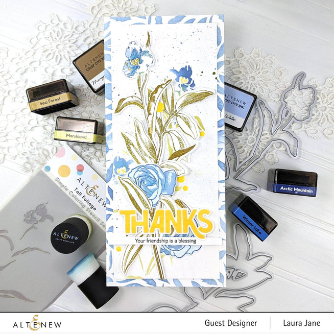 Photocentric Clear Stamps Tall Foliage Stamp Set