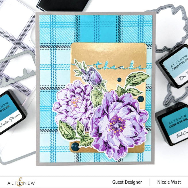 Photocentric Clear Stamps Tartan Stamp Set