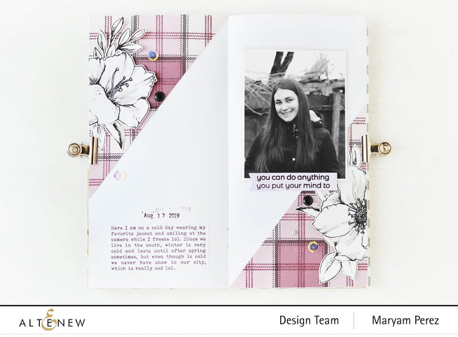 Photocentric Clear Stamps Tartan Stamp Set