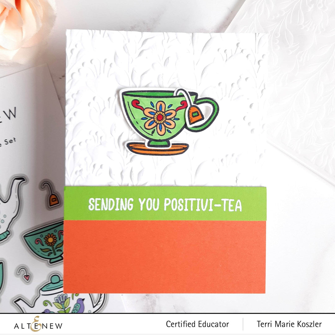 Photocentric Clear Stamps Tea for Two Stamp Set