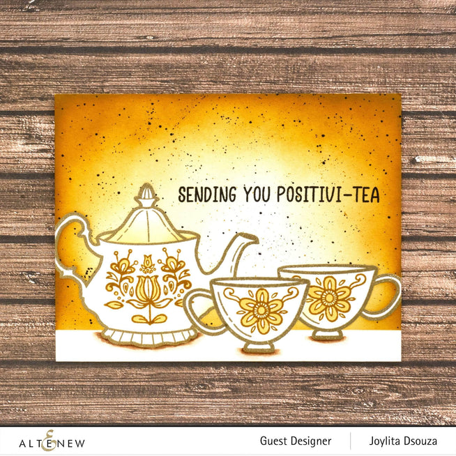 Photocentric Clear Stamps Tea for Two Stamp Set