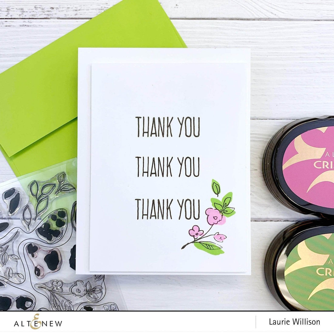 Photocentric Clear Stamps Thank You Builder Stamp Set