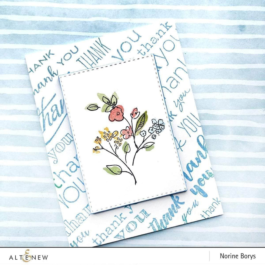 Photocentric Clear Stamps Thank You Builder Stamp Set
