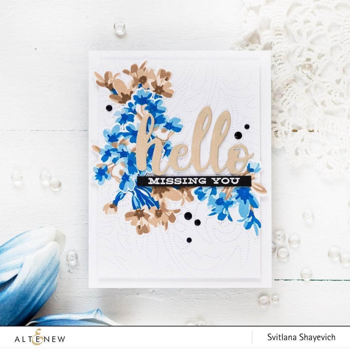 Photocentric Clear Stamps Thinking of You Stamp Set