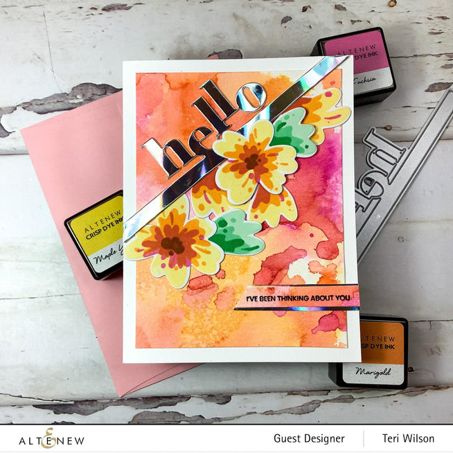 Photocentric Clear Stamps Tiny Sentiments: Hello Stamp Set