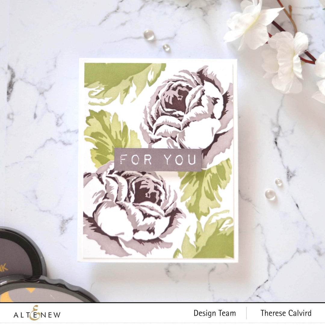 Photocentric Clear Stamps Tranquility Rose Stamp Set