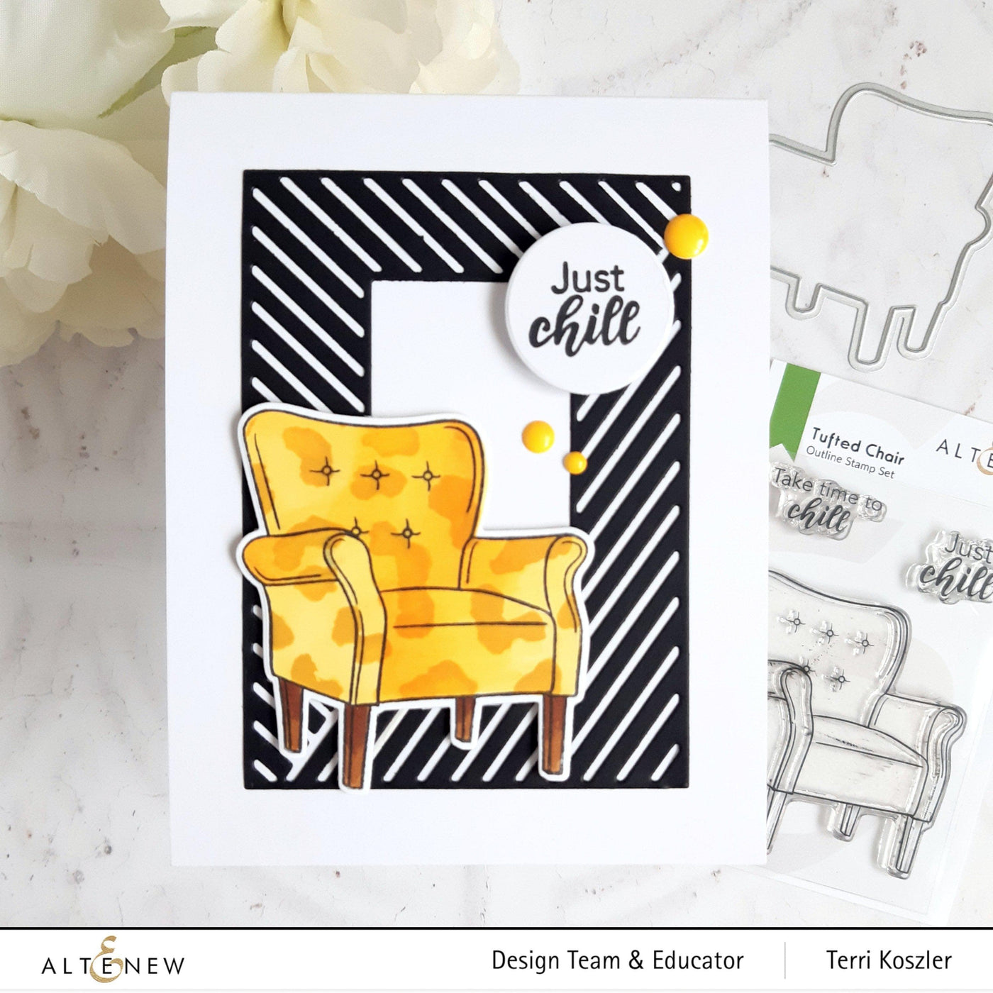 Photocentric Clear Stamps Tufted Chair Stamp Set