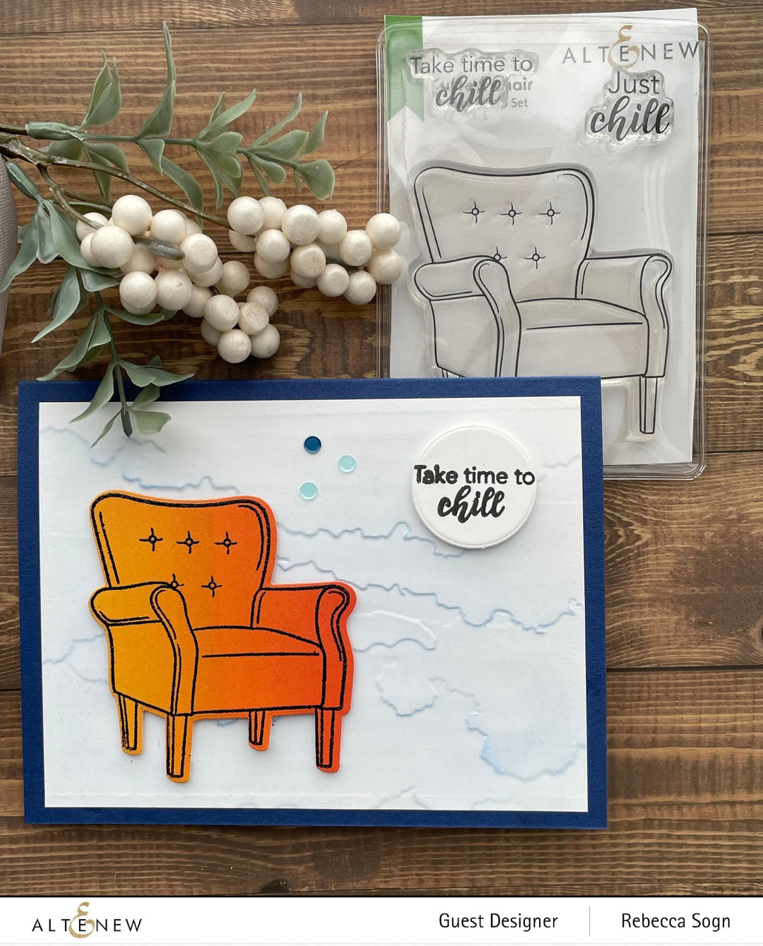 Photocentric Clear Stamps Tufted Chair Stamp Set