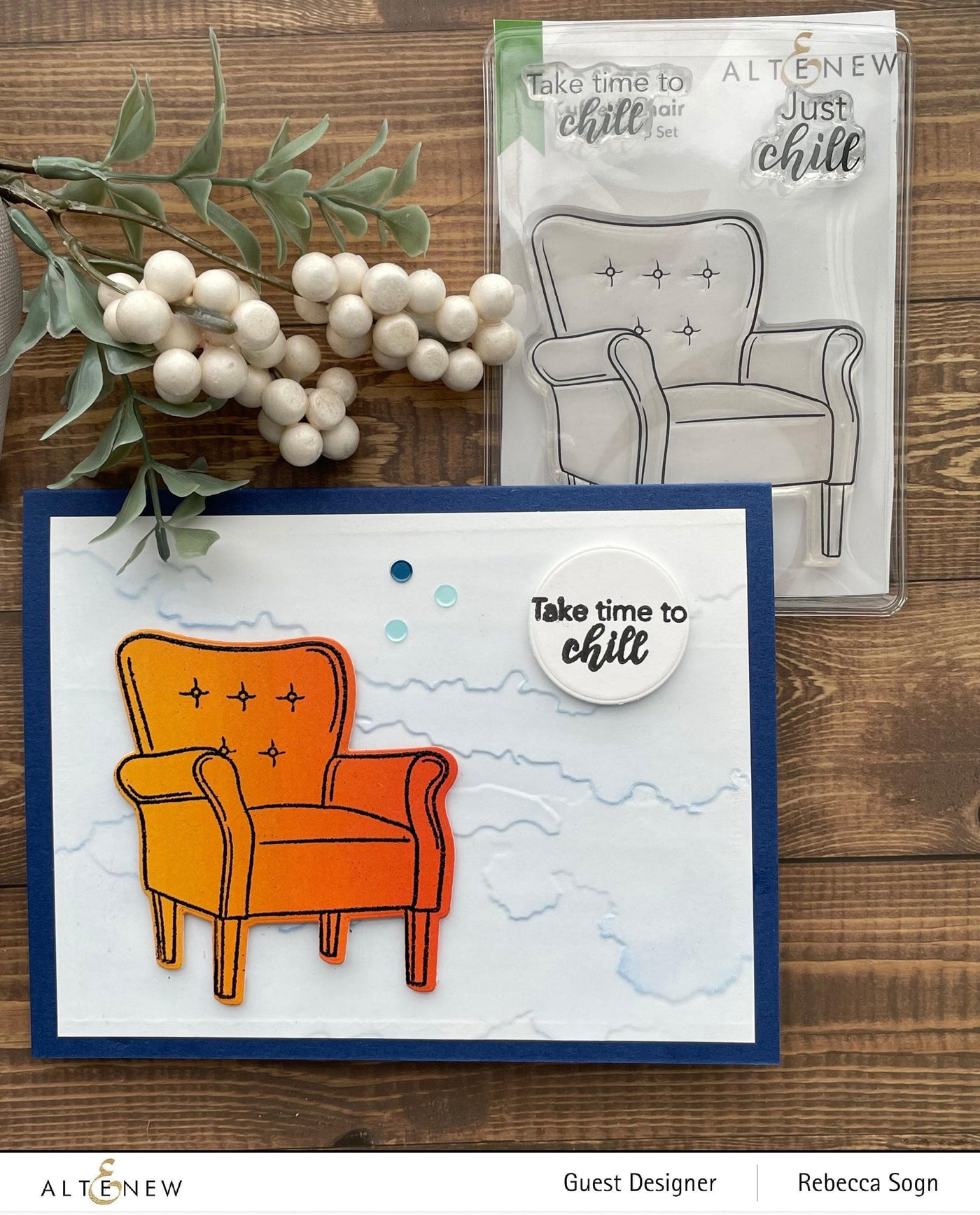 Photocentric Clear Stamps Tufted Chair Stamp Set