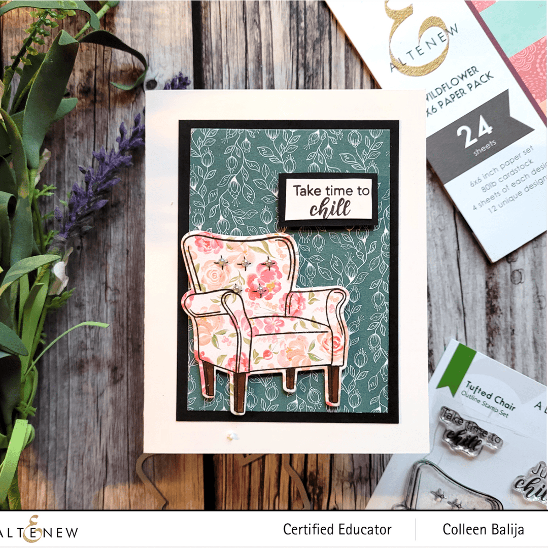 Photocentric Clear Stamps Tufted Chair Stamp Set
