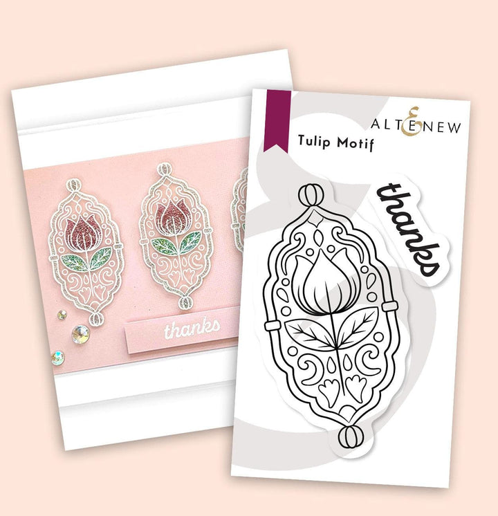 Tulip Motif Stamp Set