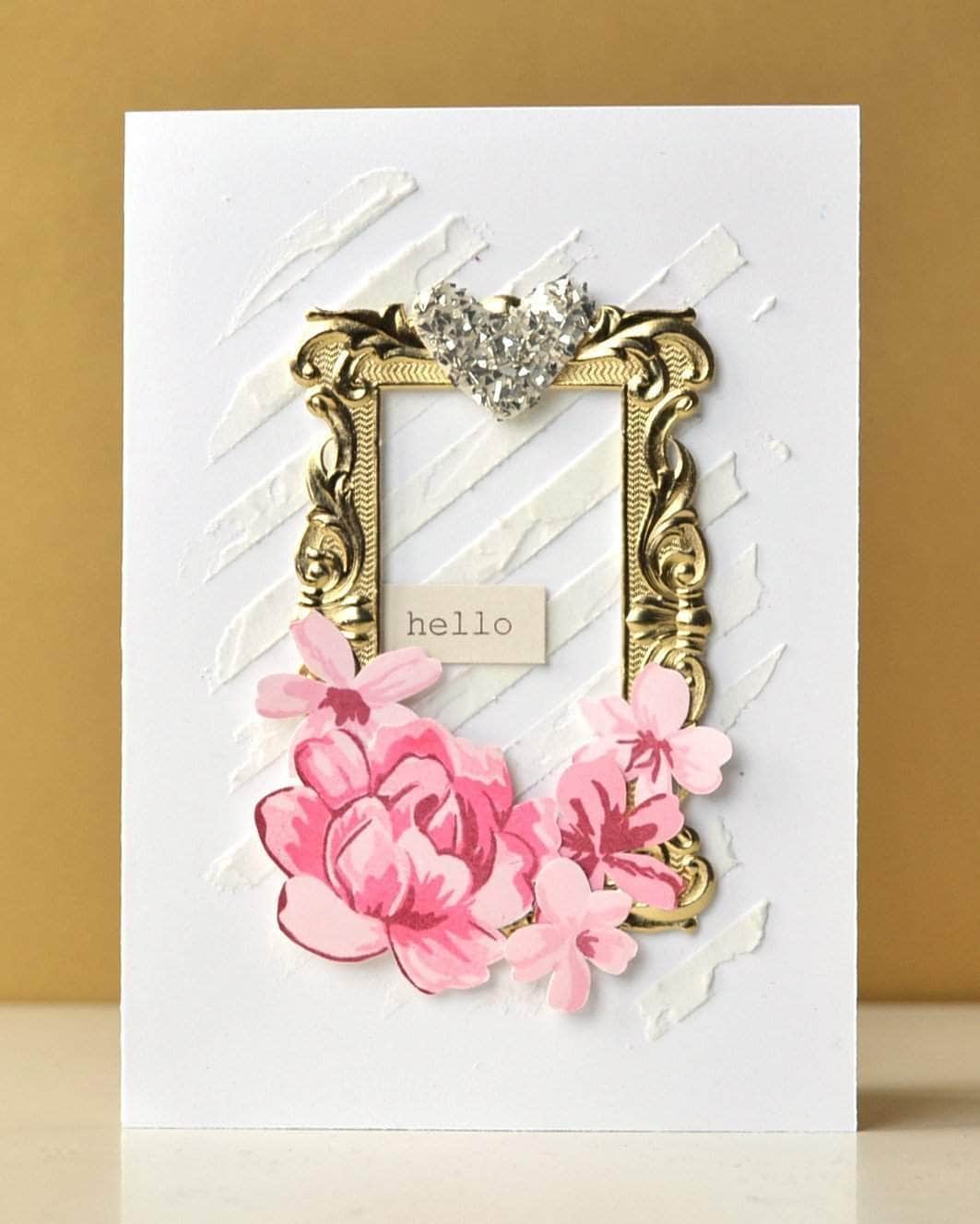 Vintage Flowers Stamp Set | Altenew