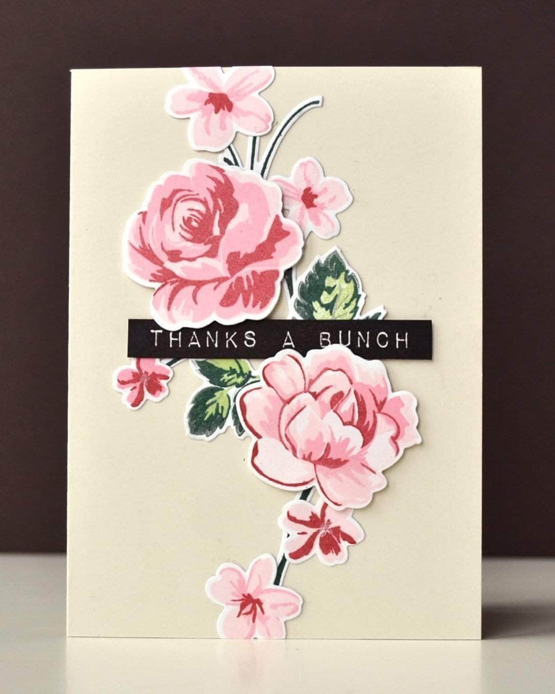 Vintage Flowers Stamp Set | Altenew