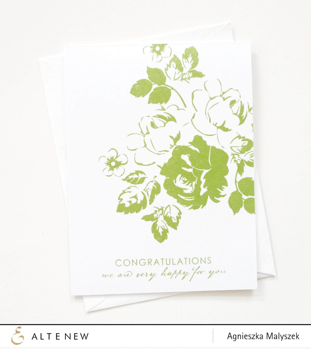 Photocentric Clear Stamps Vintage Flowers Stamp Set