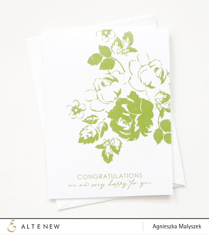 Photocentric Clear Stamps Vintage Flowers Stamp Set