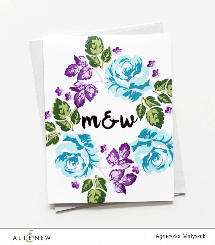 Photocentric Clear Stamps Vintage Flowers Stamp Set