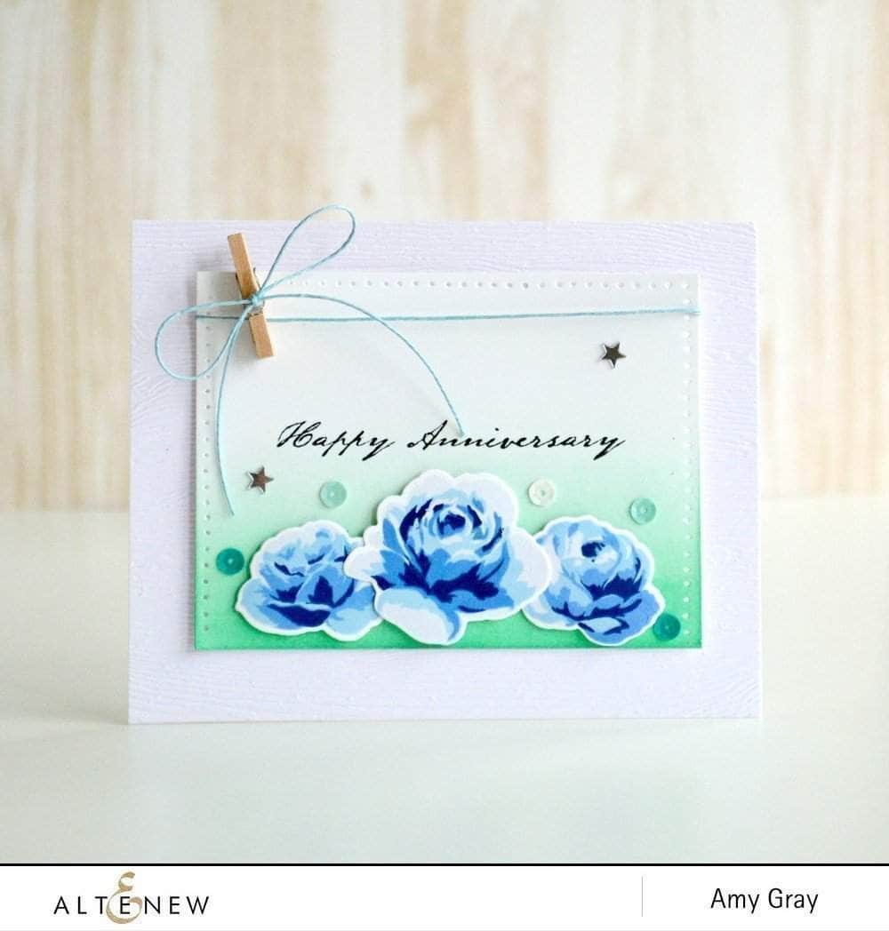 PMA Industries, Inc. Clear Stamps Vintage Roses Stamp Set