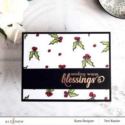Photocentric Clear Stamps Warm Blessings Stamp Set