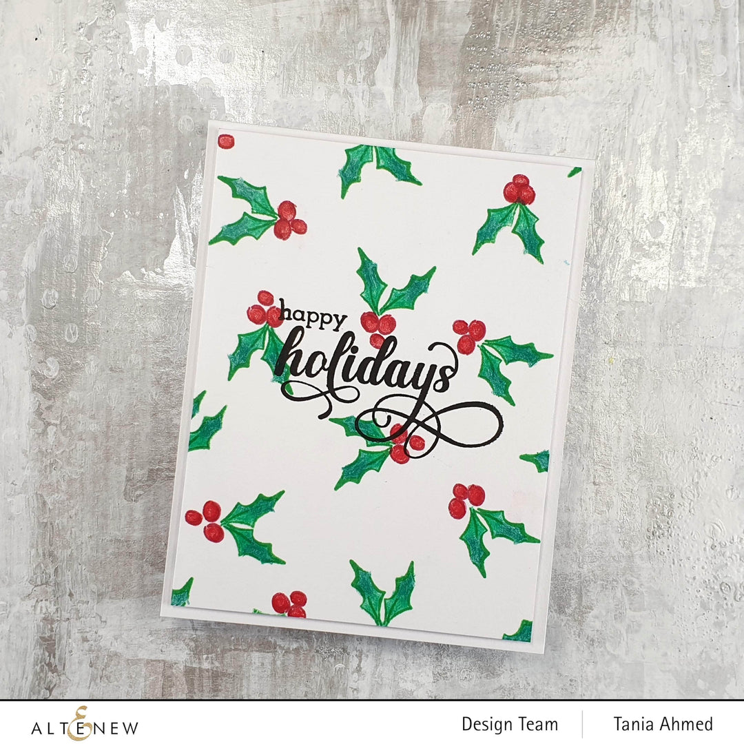 Photocentric Clear Stamps Warm Blessings Stamp Set