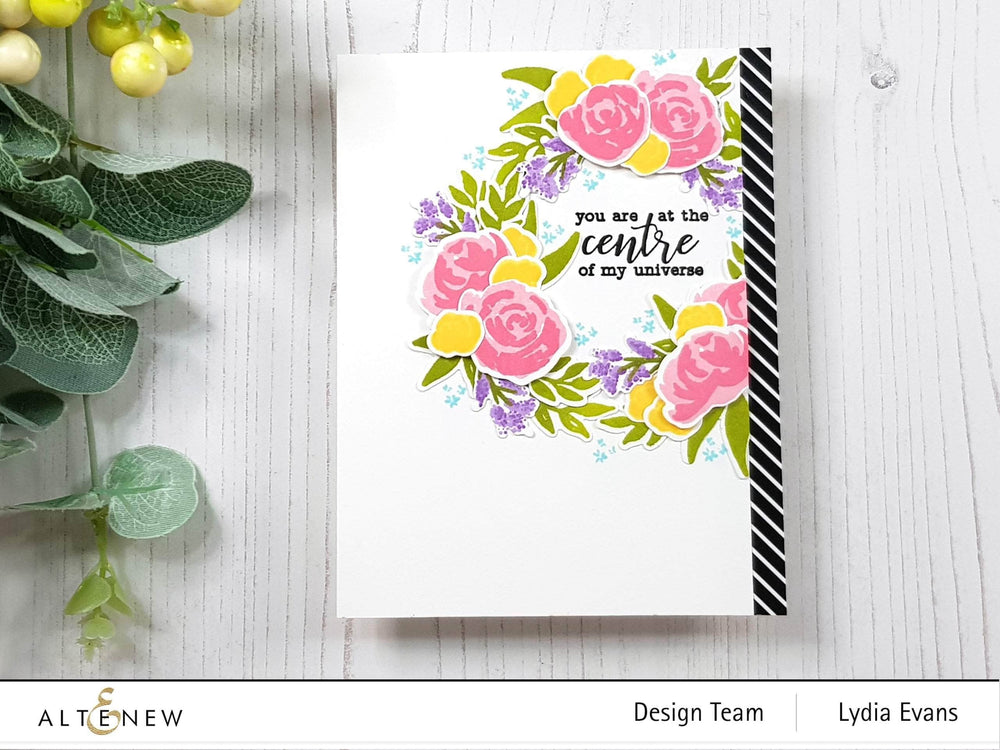 Photocentric Clear Stamps Watercolor Blooms Stamp Set