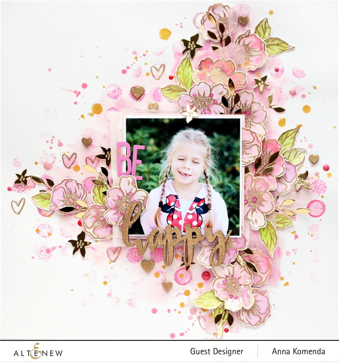 Photocentric Clear Stamps Watercolor Dots Stamp Set