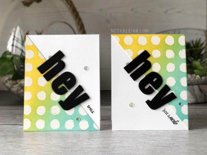 Photocentric Clear Stamps Watercolor Dots Stamp Set