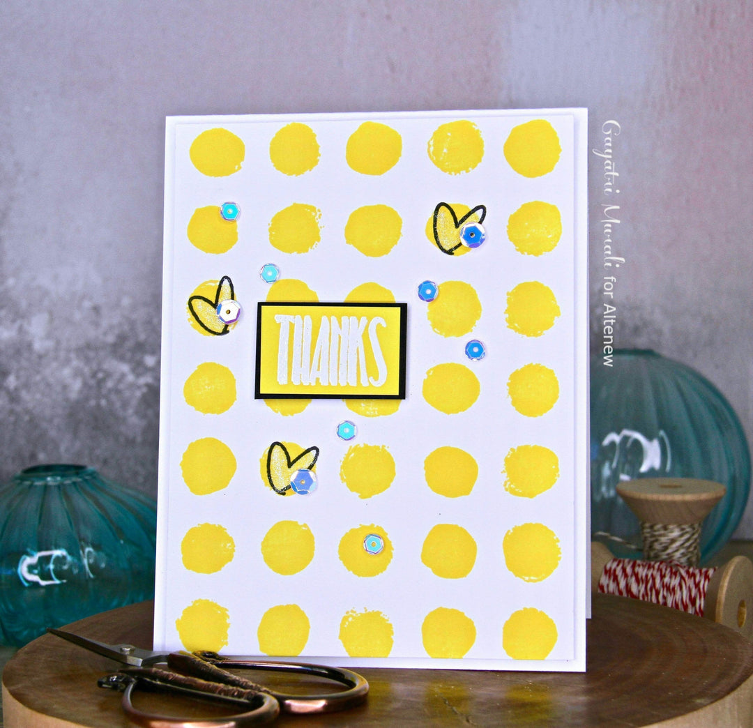 Photocentric Clear Stamps Watercolor Dots Stamp Set