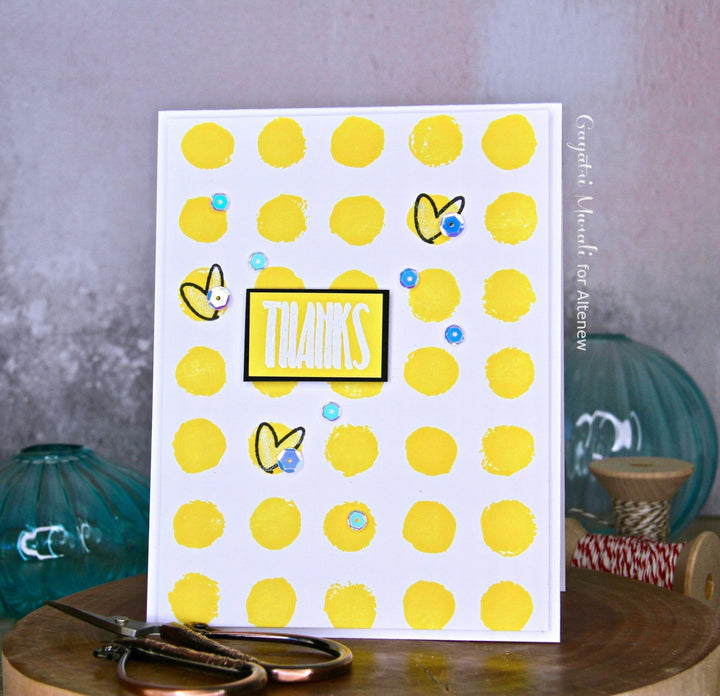 Photocentric Clear Stamps Watercolor Dots Stamp Set