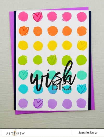Photocentric Clear Stamps Watercolor Dots Stamp Set