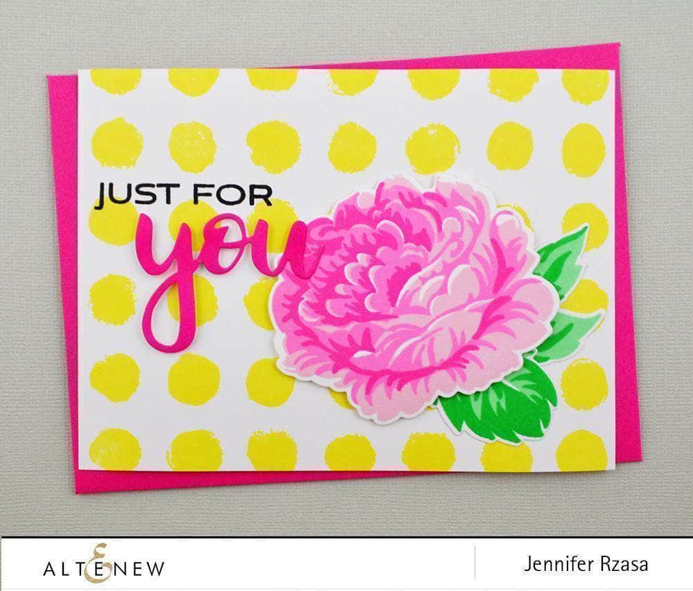 Photocentric Clear Stamps Watercolor Dots Stamp Set