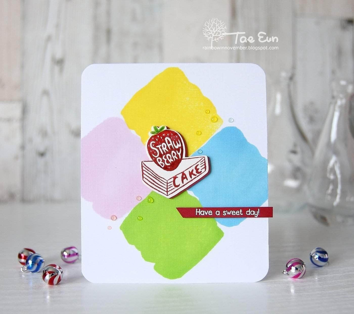 Photocentric Clear Stamps Watercolor Frames Stamp Set