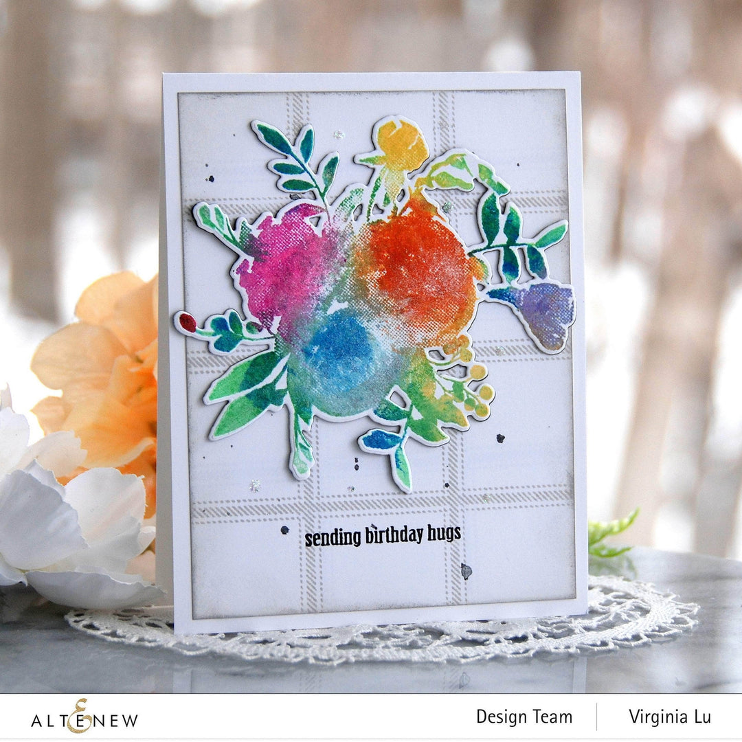 Photocentric Clear Stamps Watercolor Halftone Stamp Set