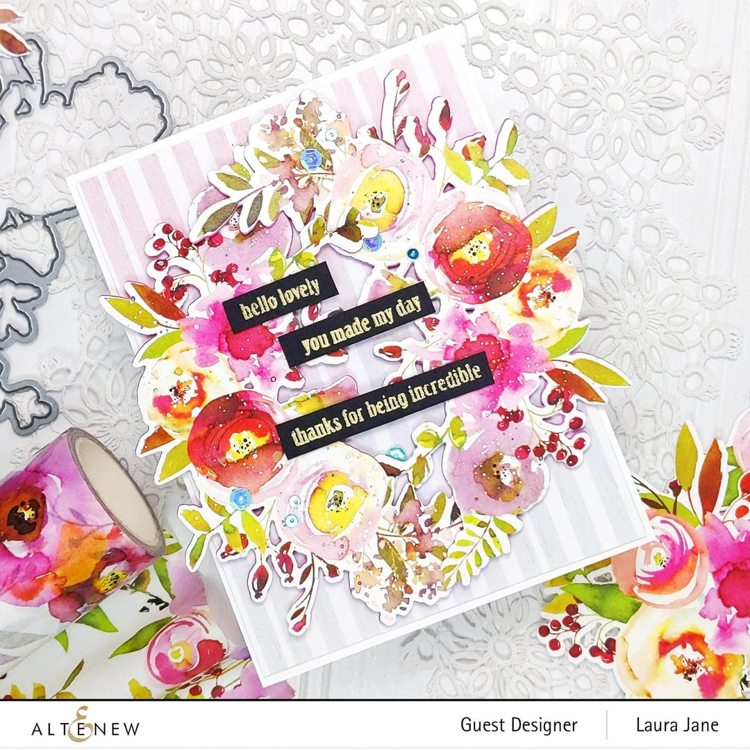 Photocentric Clear Stamps Watercolor Halftone Stamp Set