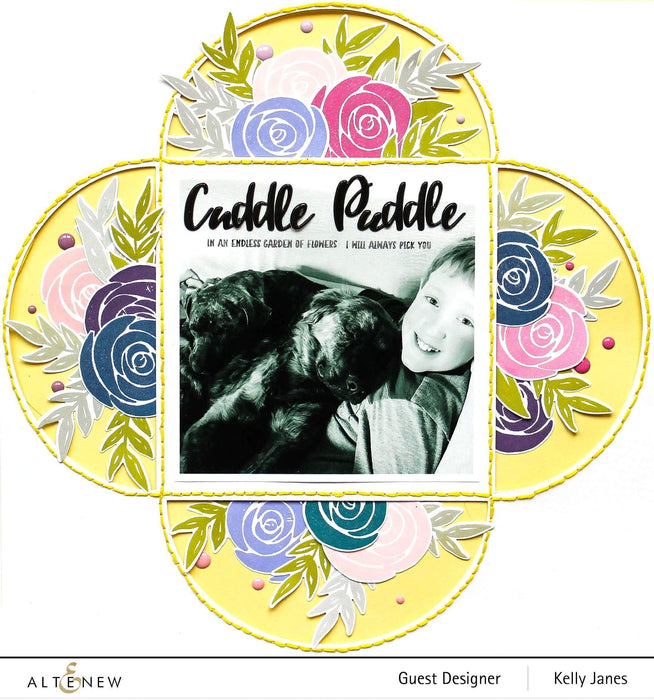 Photocentric Clear Stamps Watercolor Roses Stamp Set