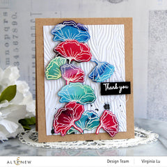 Photocentric Clear Stamps Wavy Blooms Stamp Set