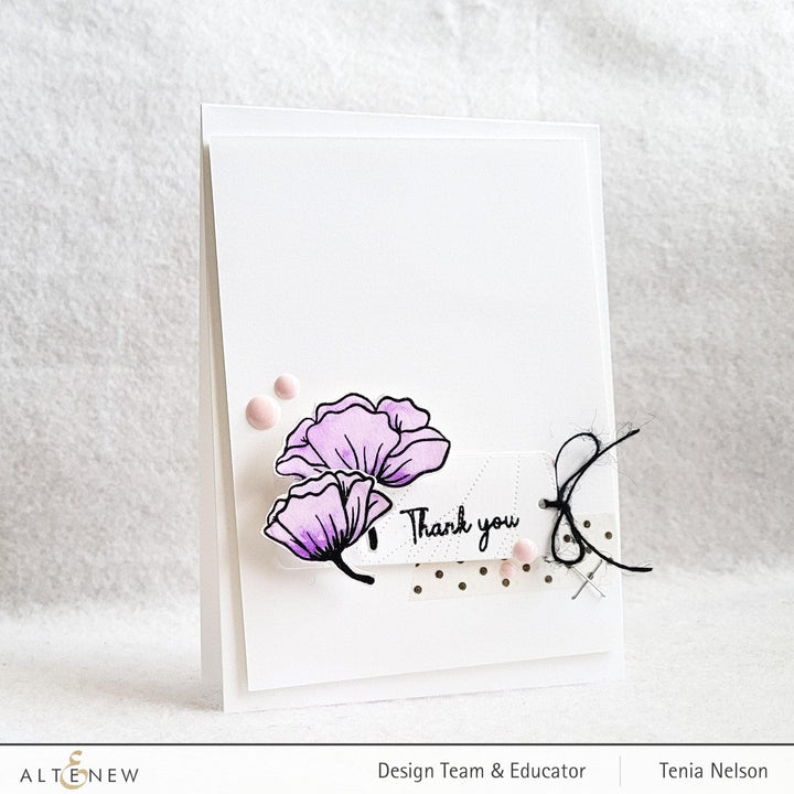 Photocentric Clear Stamps Wavy Blooms Stamp Set