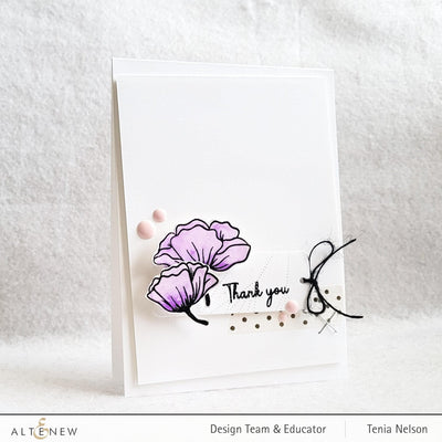 Photocentric Clear Stamps Wavy Blooms Stamp Set