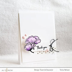 Photocentric Clear Stamps Wavy Blooms Stamp Set