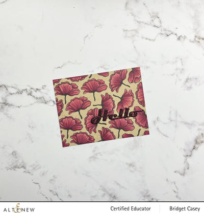 Photocentric Clear Stamps Wavy Blooms Stamp Set