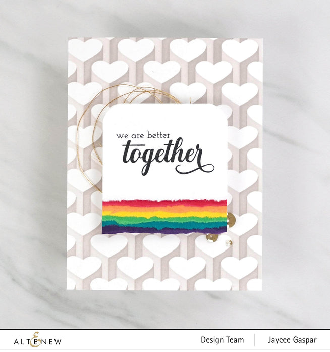 Photocentric Clear Stamps We Stand With You Stamp Set by the Stamping Village