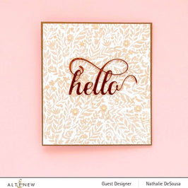 Photocentric Clear Stamps Welcome Home Stamp Set