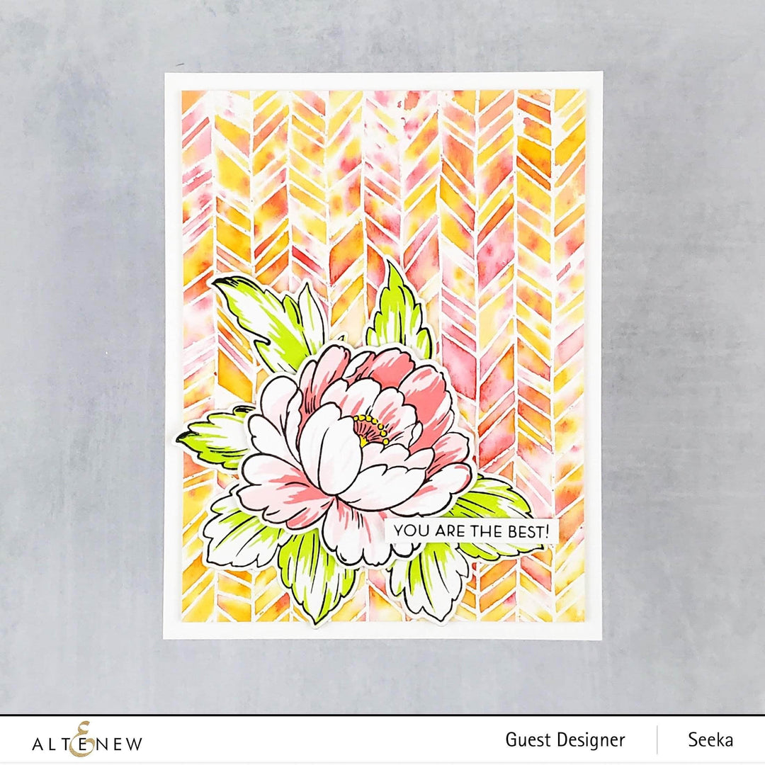 Photocentric Clear Stamps Whimsical Herringbone Stamp Set