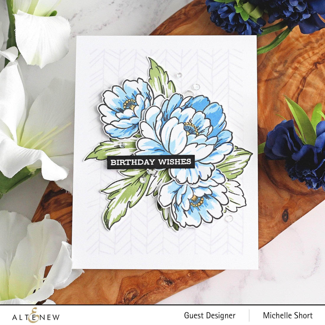Photocentric Clear Stamps Whimsical Herringbone Stamp Set