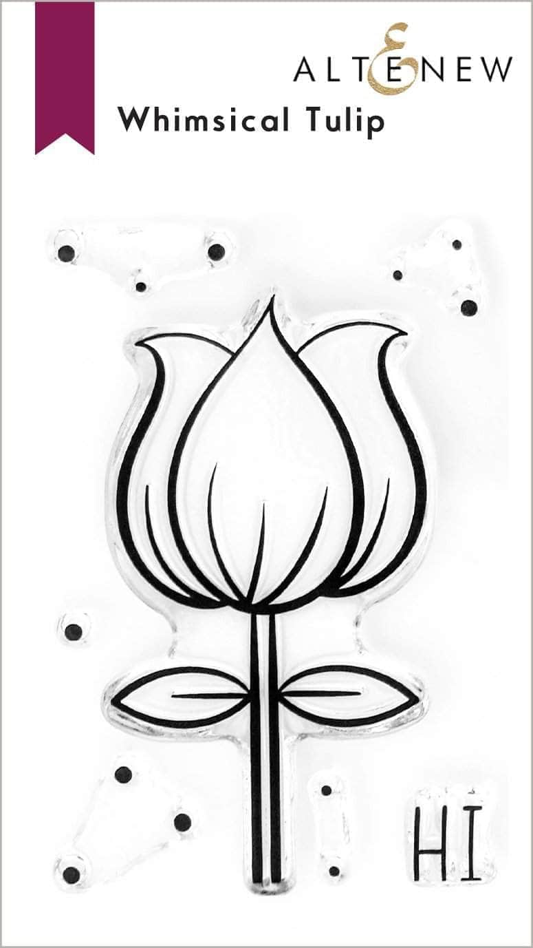 Photocentric Clear Stamps Whimsical Tulip Stamp Set