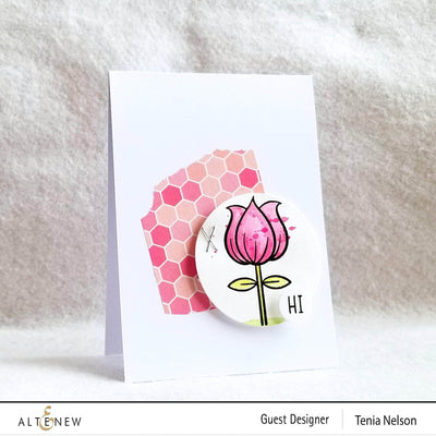 Photocentric Clear Stamps Whimsical Tulip Stamp Set