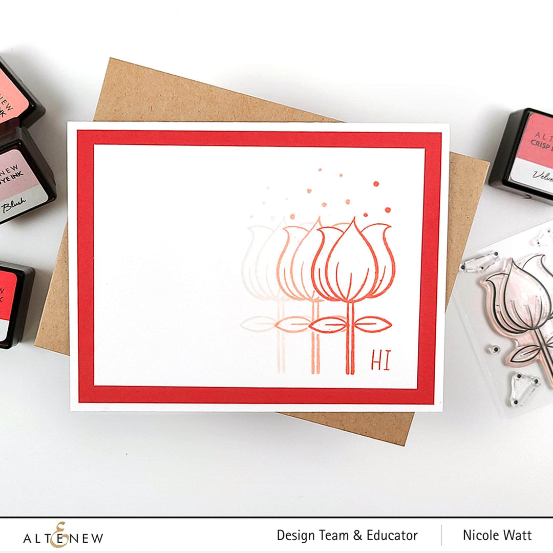 Photocentric Clear Stamps Whimsical Tulip Stamp Set