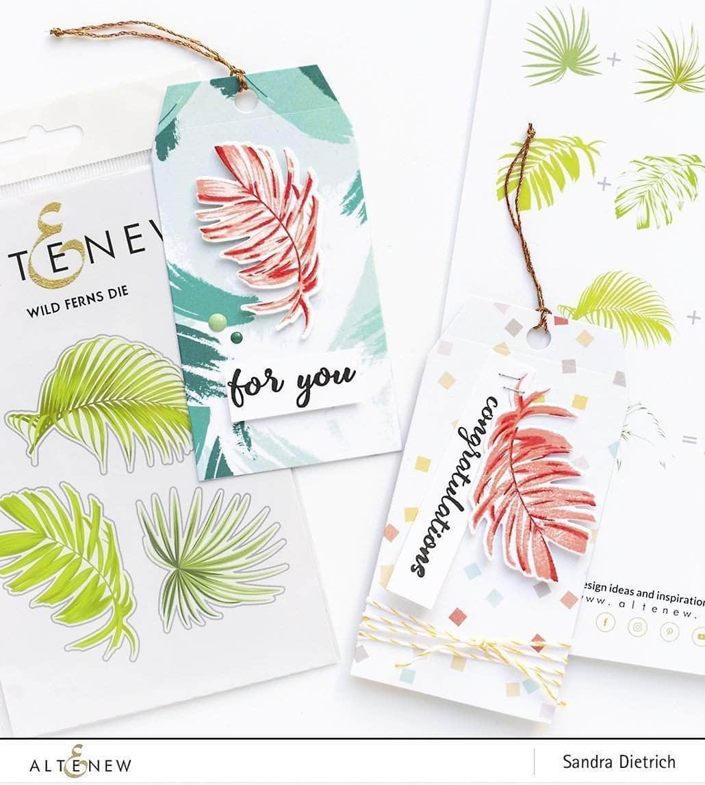 Photocentric Clear Stamps Wild Ferns Stamp Set
