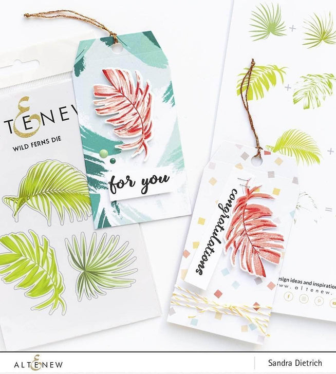 Photocentric Clear Stamps Wild Ferns Stamp Set