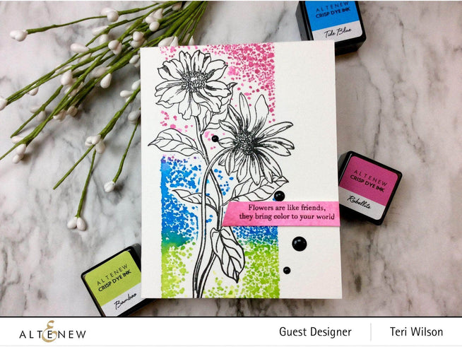Photocentric Clear Stamps Wild Flora Stamp Set