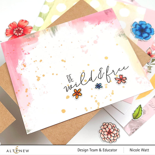 Photocentric Clear Stamps Wild & Free Stamp Set